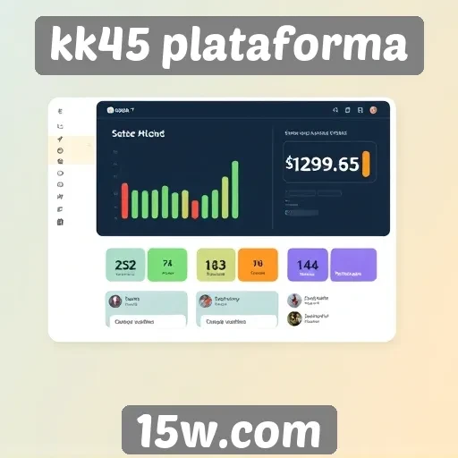 Mudanças na interface da kk45 plataforma